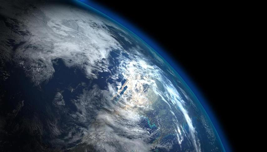 'Thin Blue Layer' of Earth's Atmosphere l.jpg