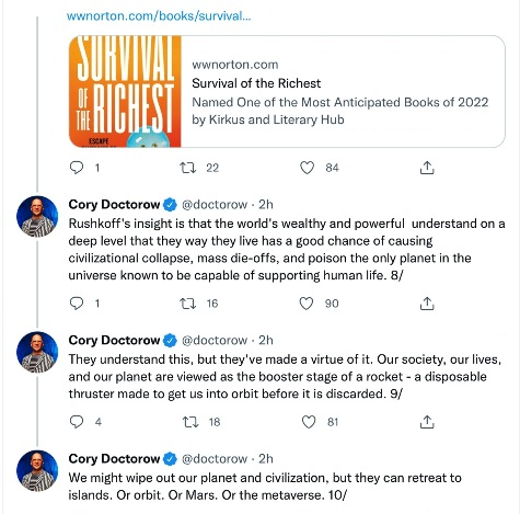 File:Cory Doctorow on Twitter - The Rich look for a Plan B.png