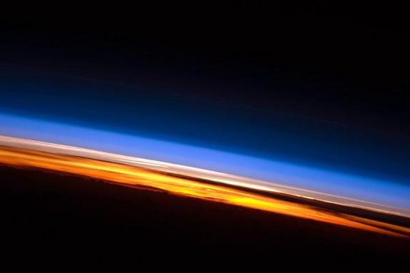 File:Earth sunset over India ocean.jpg
