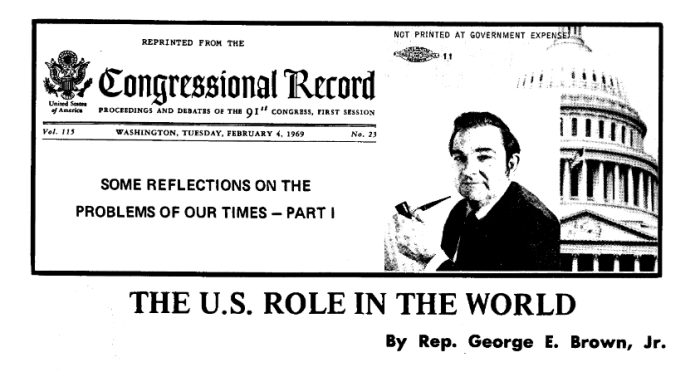 George Brown 1969-Reflections on US Role in the World.png