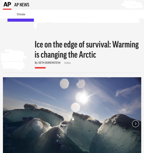 File:Ice on edge of survival - Warming is changing the Arctic.png