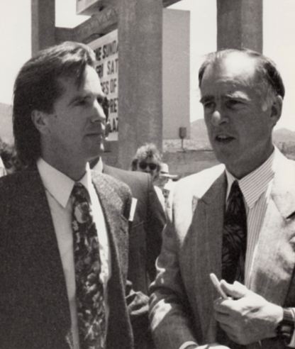 Jerry w Steve '92 pres campaign at the Dem plat hearing m.jpg