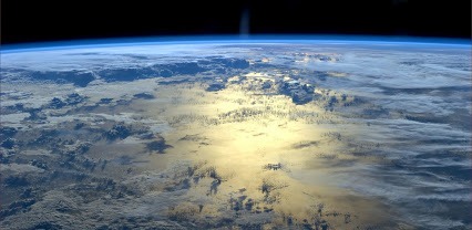 File:Look at how thin our atmosphere is. This is all there is... ISS June2014.jpg
