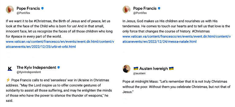 File:Pope Francis Christmas message 2022 - Prince of Peace.png