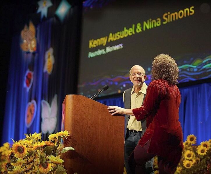 File:Kenny - Nina opening the Bioneers 30th annual conference, 2019.jpg