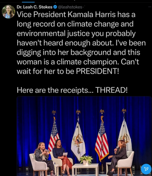 Leah Stokes - UCSB - Prof Climate and Energy Policy - Re Kamala Harris.png